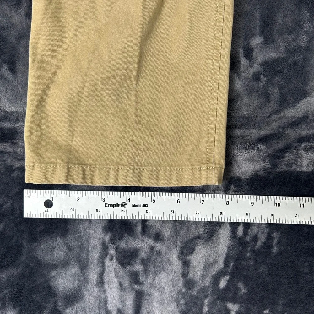 Banana Republic Fulton Chino‎ Mens 36x30 Khaki Tan Skinny Fit Pants